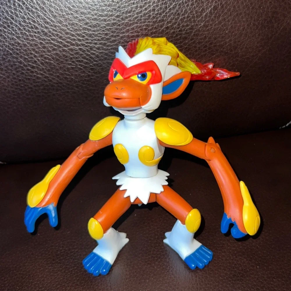Pokémon Infernape. Large 6 inch. Movable mouth legs arms waist